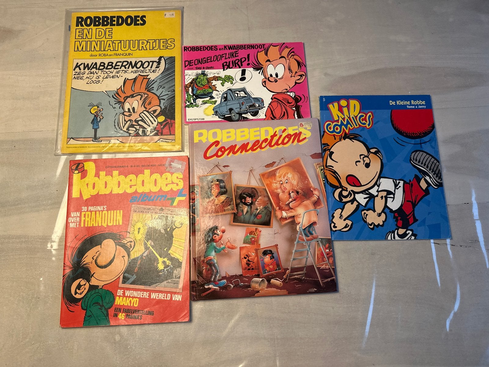 Robbedoes en Kwabbernoot stripboeken collectie, Boeken, Stripboeken, Meerdere stripboeken, Ophalen of Verzenden, Gelezen