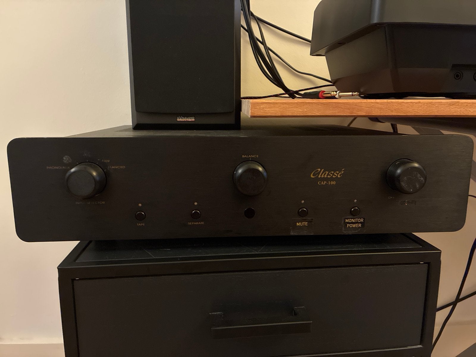 Classé CAP-100 Versterker - High-End Audio, Gebruikt, 120 watt of meer, Stereo, Ophalen