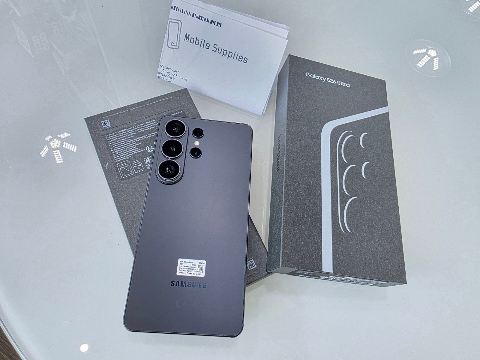 Galaxy S26 Ultra 512GB, Zwart, RJ Smartphone Lelystad, 512 GB, 8223AC