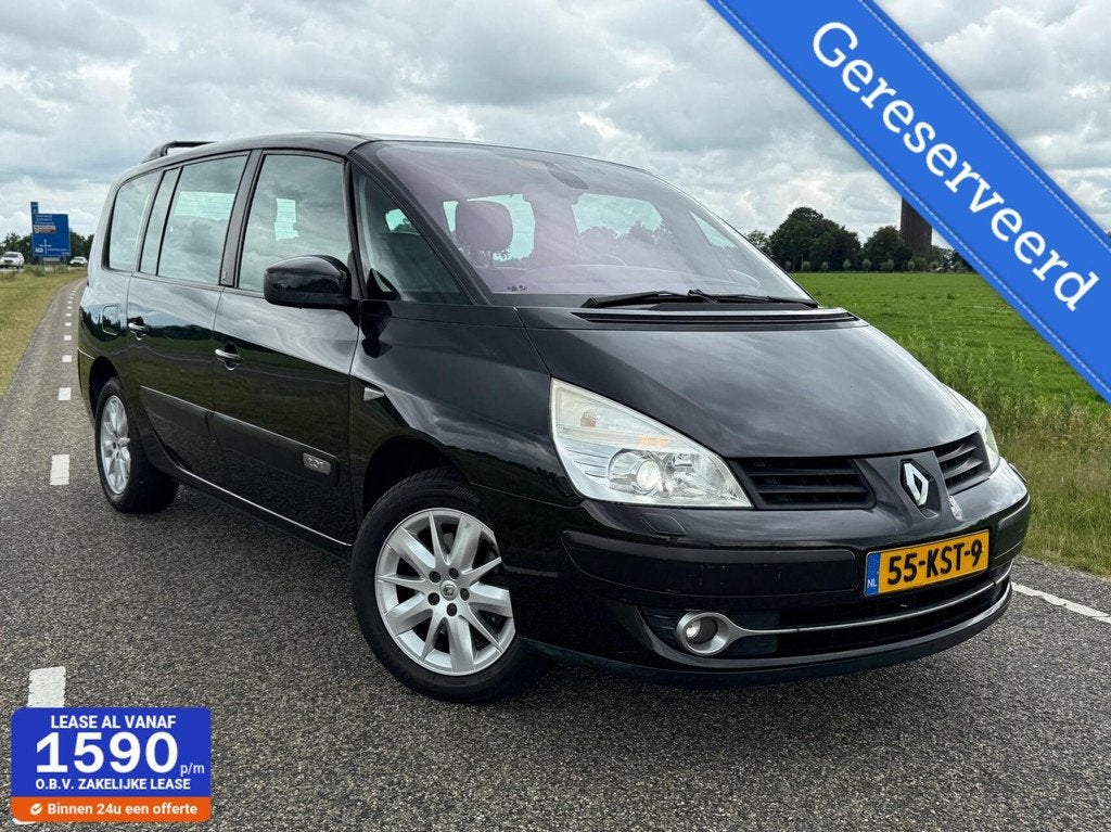 Renault Grand Espace 2.0T Initiale 7-pers | VERKOCHT, Auto's, Renault, Bedrijf, Te koop, Grand Espace, ABS, Airbags, Airconditioning