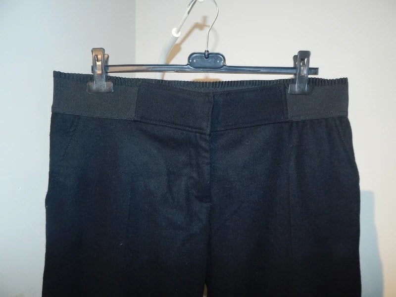 Dolce & Gabbana zwarte deels wollen broek met cashmere I46, Kleding | Dames, Maat 38/40 (M), Dolce & Gabbana, Verzenden, Zwart