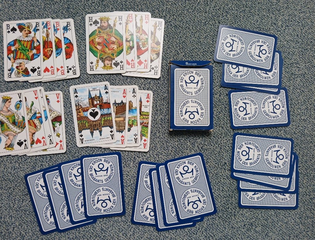 Speelkaarten, Verzenden