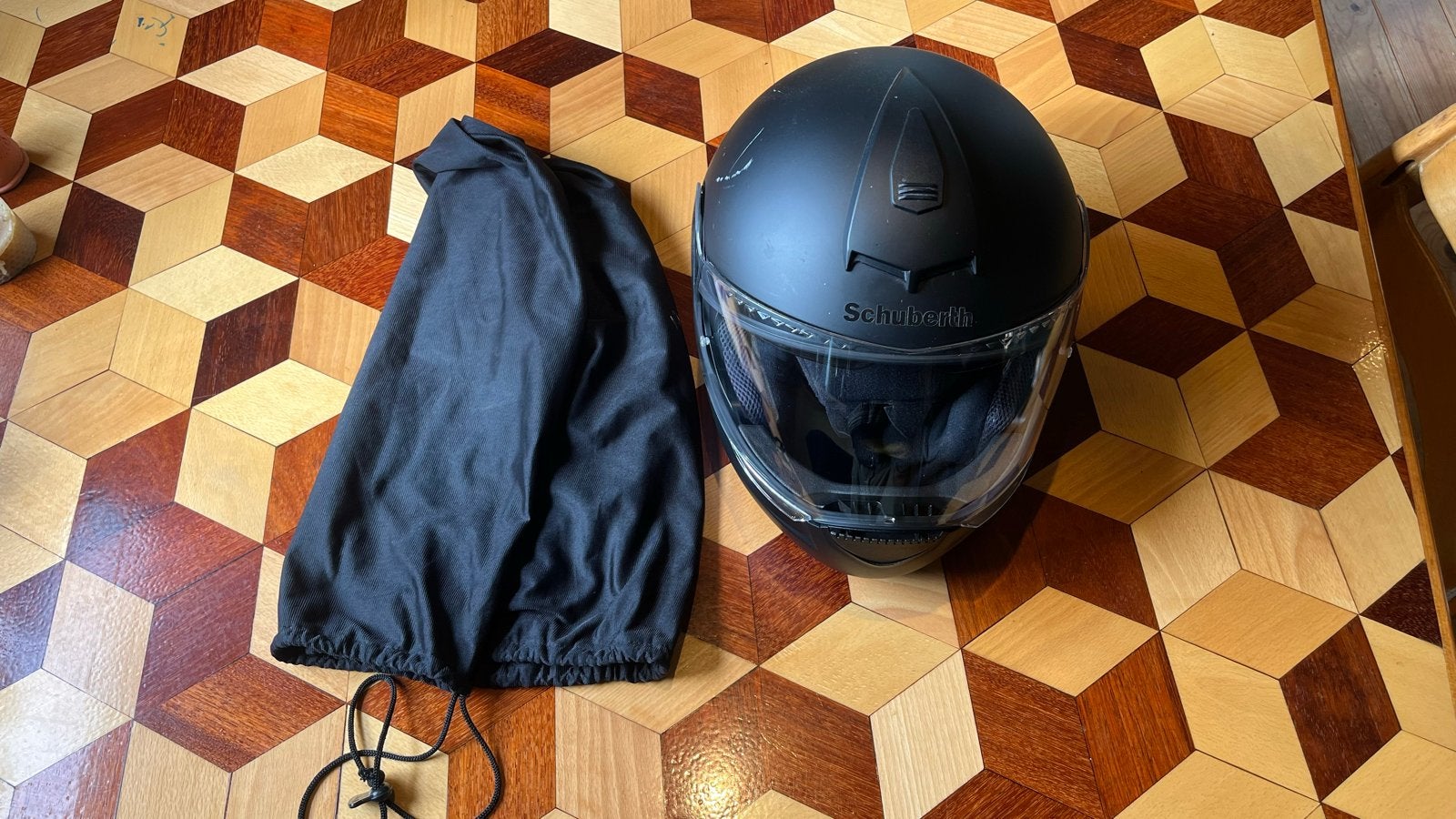 Schuberth C3 Pro Systeemhelm met zonne vizier- maat L / 59, Overige merken, Systeemhelm, Heren, Ophalen of Verzenden
