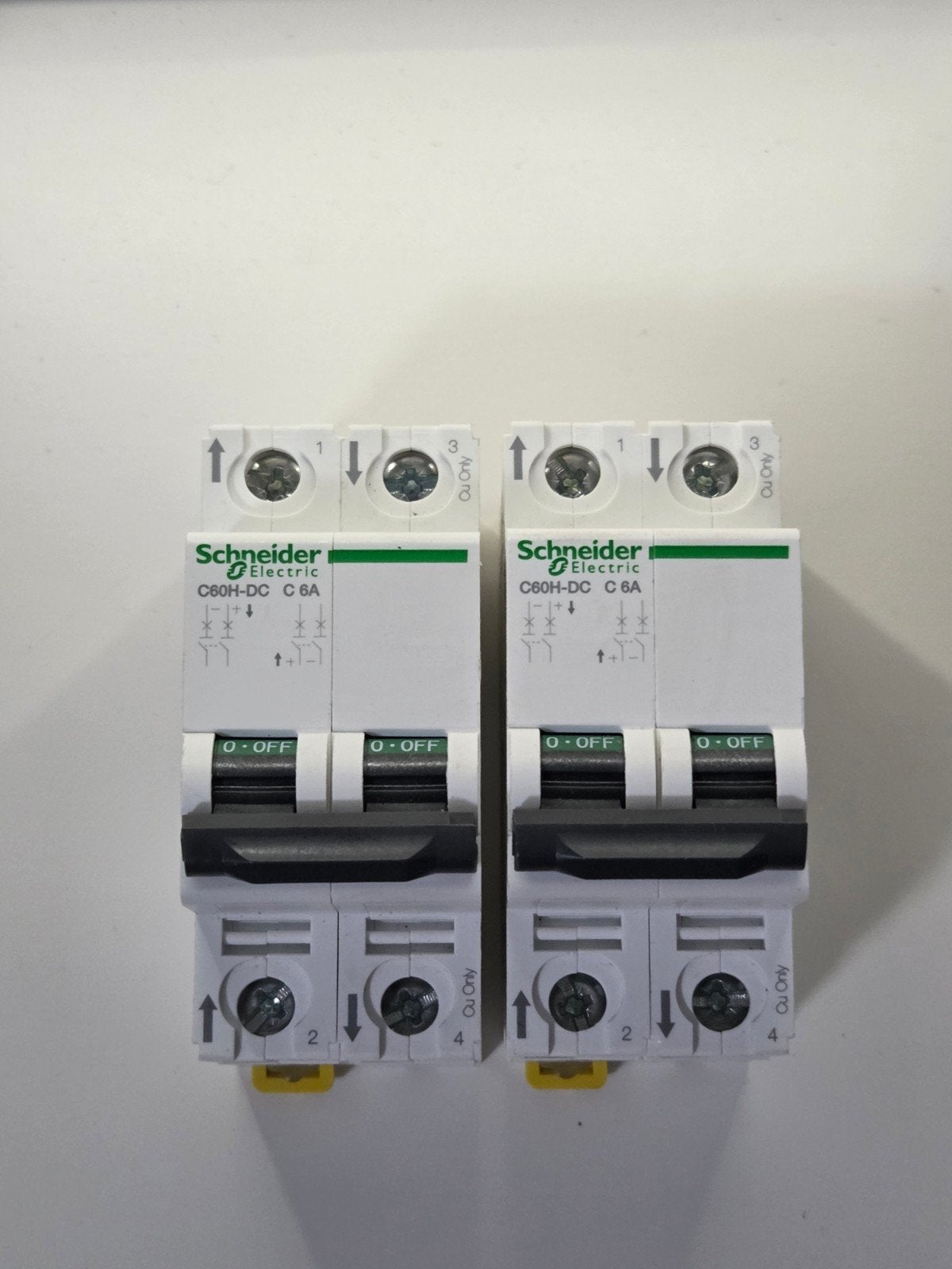 Schneider Electric C60H-DC C 6A Installatieautomaat, Doe-het-zelf en Verbouw, Ophalen of Verzenden, Zo goed als nieuw, Schneider Electric