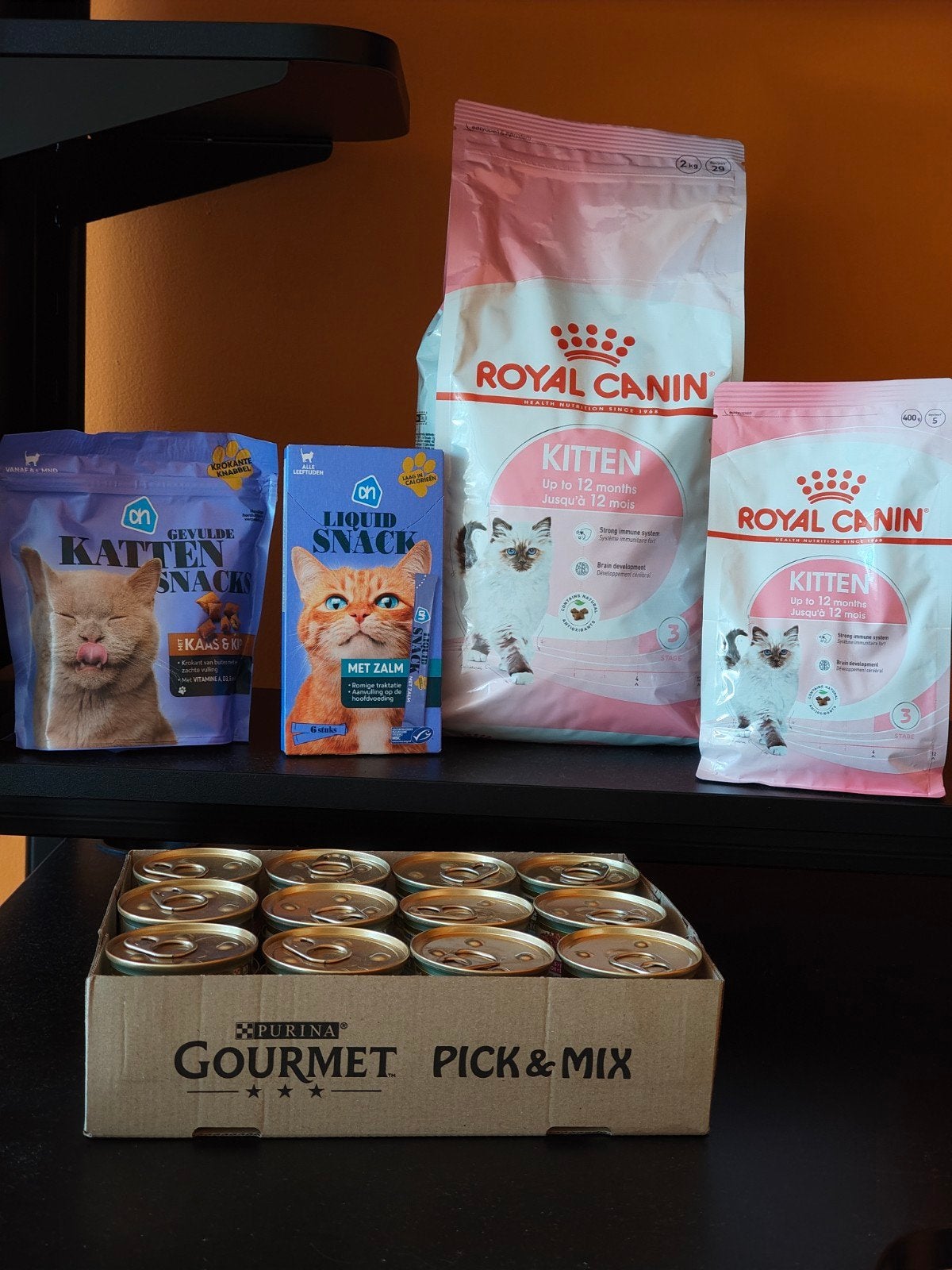 Katten voer alles nog dicht, Dieren en Toebehoren, Dierenvoeding, Ophalen, Kat