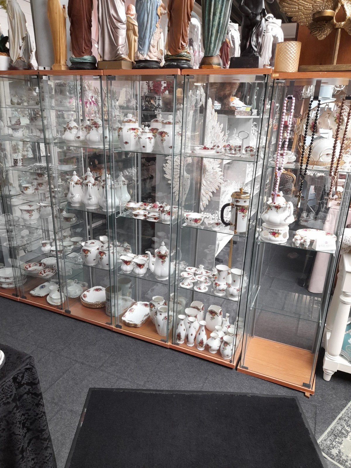 Veel royal albert old country rose alles los te koop., Antiek en Kunst, Ophalen of Verzenden