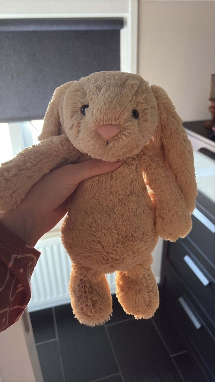 Jellycat honey bunny medium, Ophalen of Verzenden, Zo goed als nieuw, Stoffen beer, Overige merken