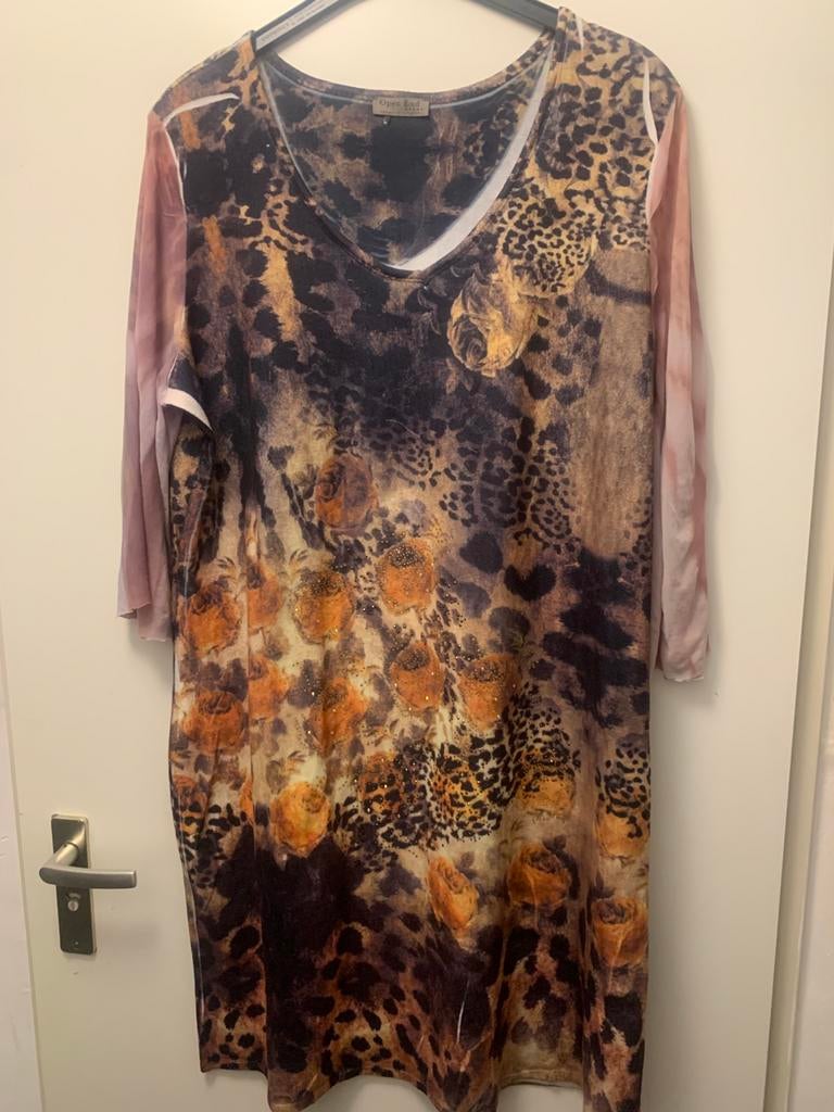 Mooie jurk van open End maat 48, Ophalen of Verzenden, Zo goed als nieuw, Jurk