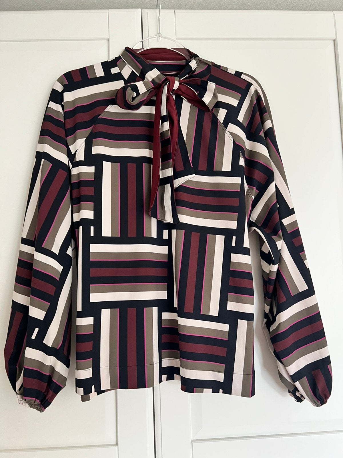 Studio anneloes teske graphic blouse XL multicolor, Kleding | Dames, Blouses en Tunieken, Overige kleuren, Maat 46/48 (XL) of groter