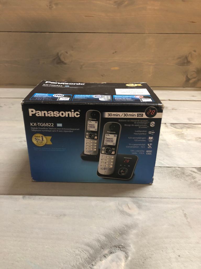Telefoon Panasonic KX-TG6822BLB, Nieuw, Ophalen of Verzenden, Nvt, Nvt