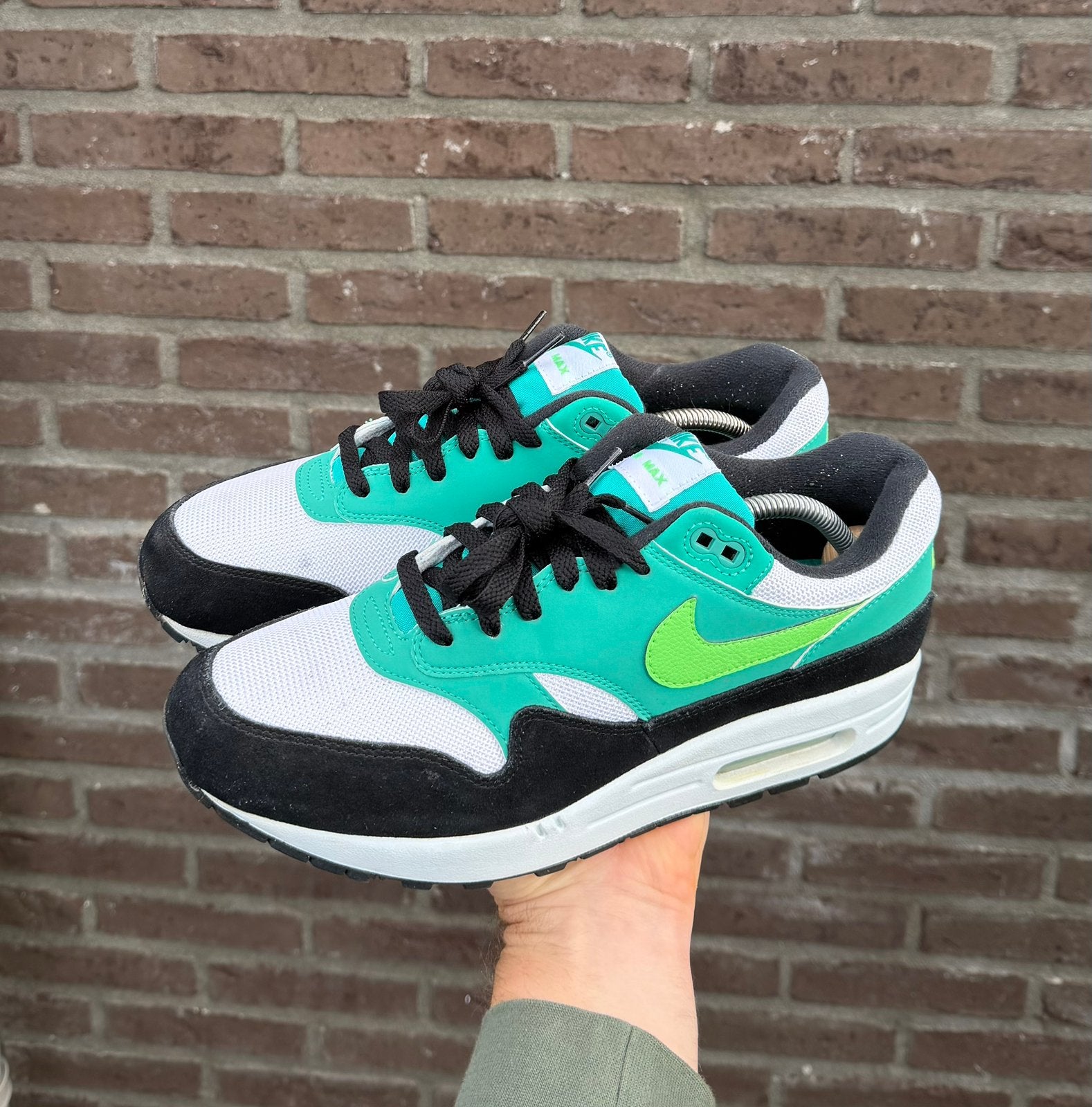 Nike Air Max 1 Neptune Green, Ophalen of Verzenden, Overige kleuren, Sneakers of Gympen