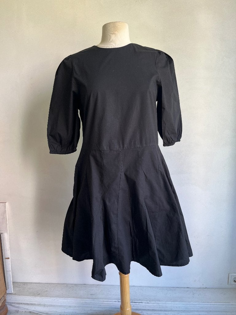 eksept jurk maat m zwart, Kleding | Dames, Maat 38/40 (M), Verzenden, Zwart, Zo goed als nieuw