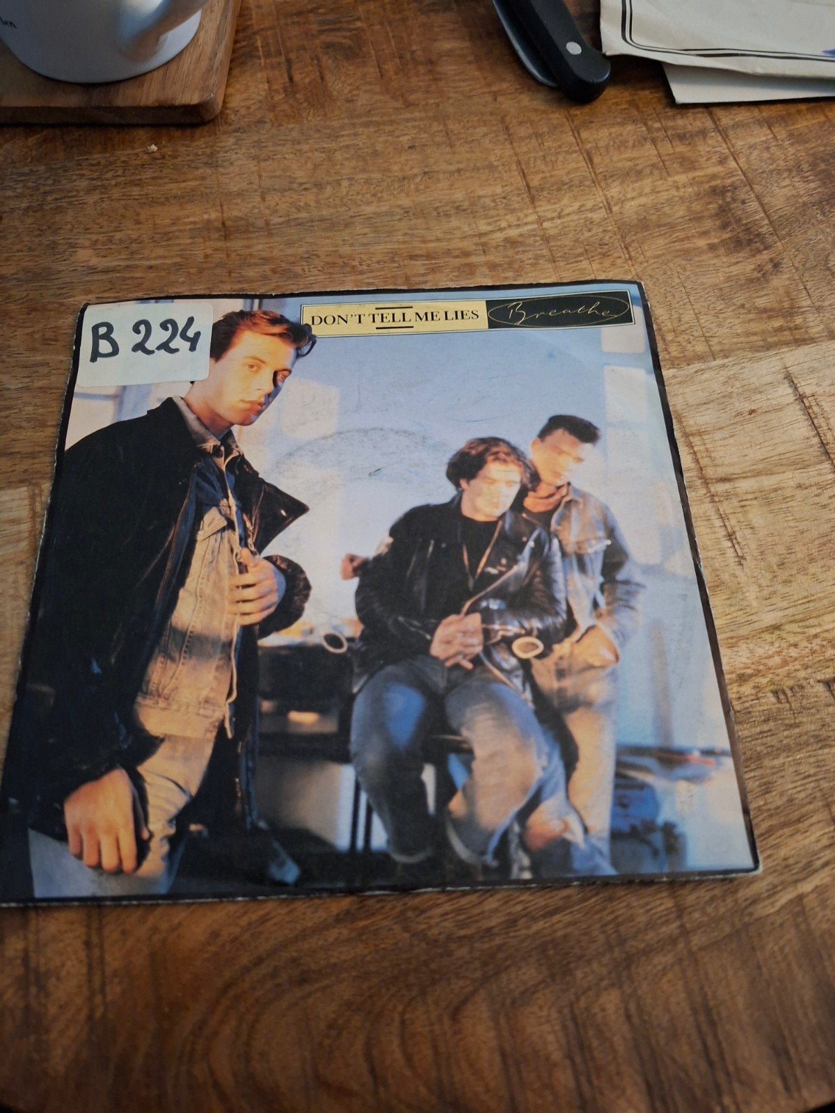 breathe / don't tell me lies, Ophalen of Verzenden, Zo goed als nieuw, Overige formaten, Poprock
