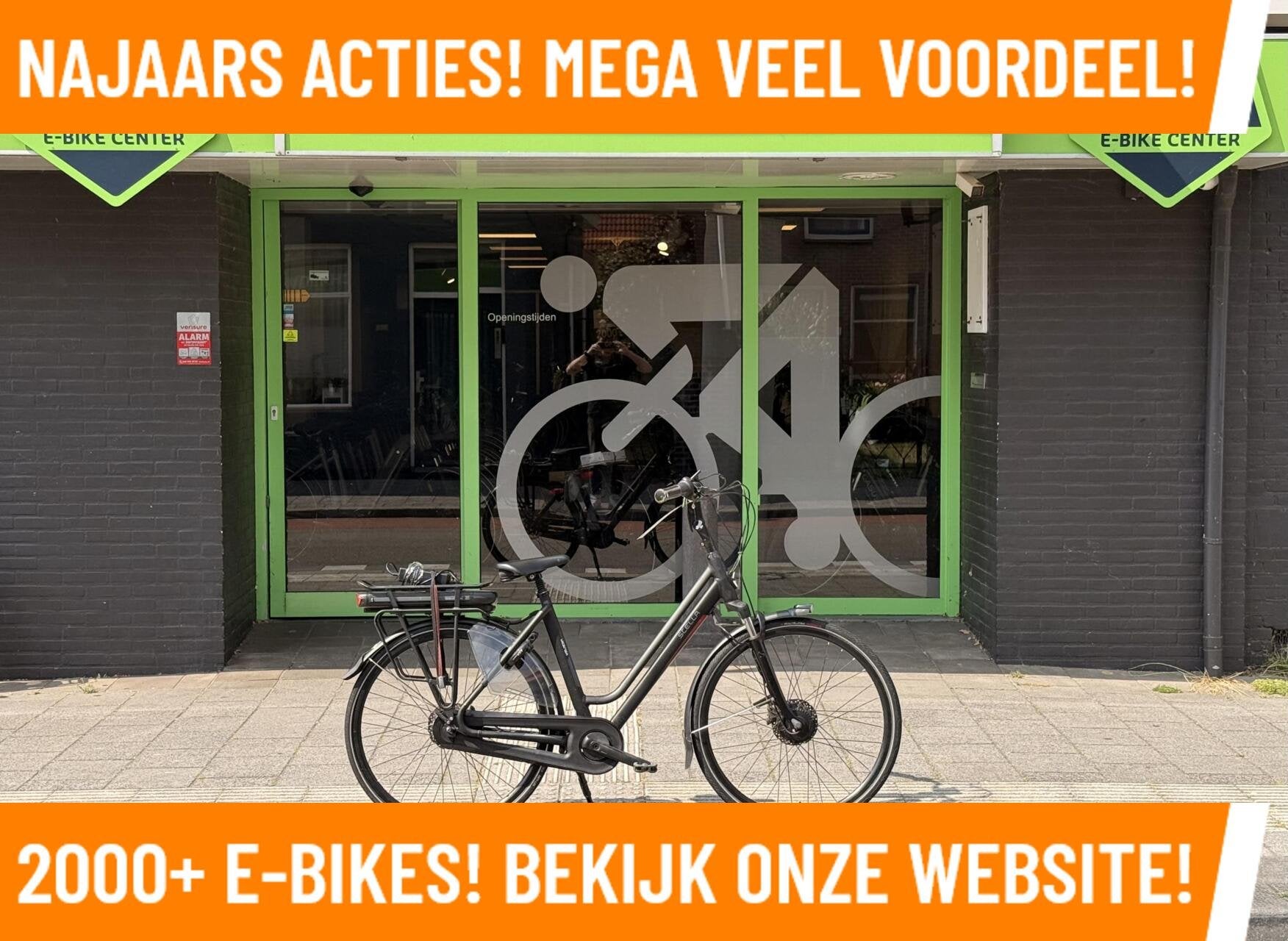 Stella Vicenza Elektrische fiets met voorwiel motor bij MRA, Gebruikt, Overige merken