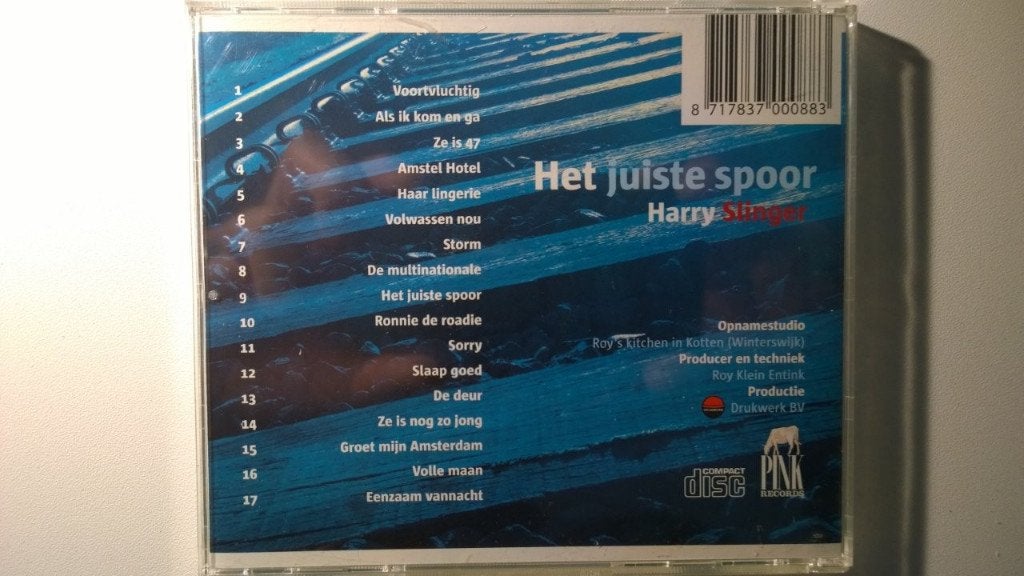 Harry Slinger - Het Juiste Spoor, Ophalen of Verzenden, Zo goed als nieuw, Levenslied of Smartlap, Album