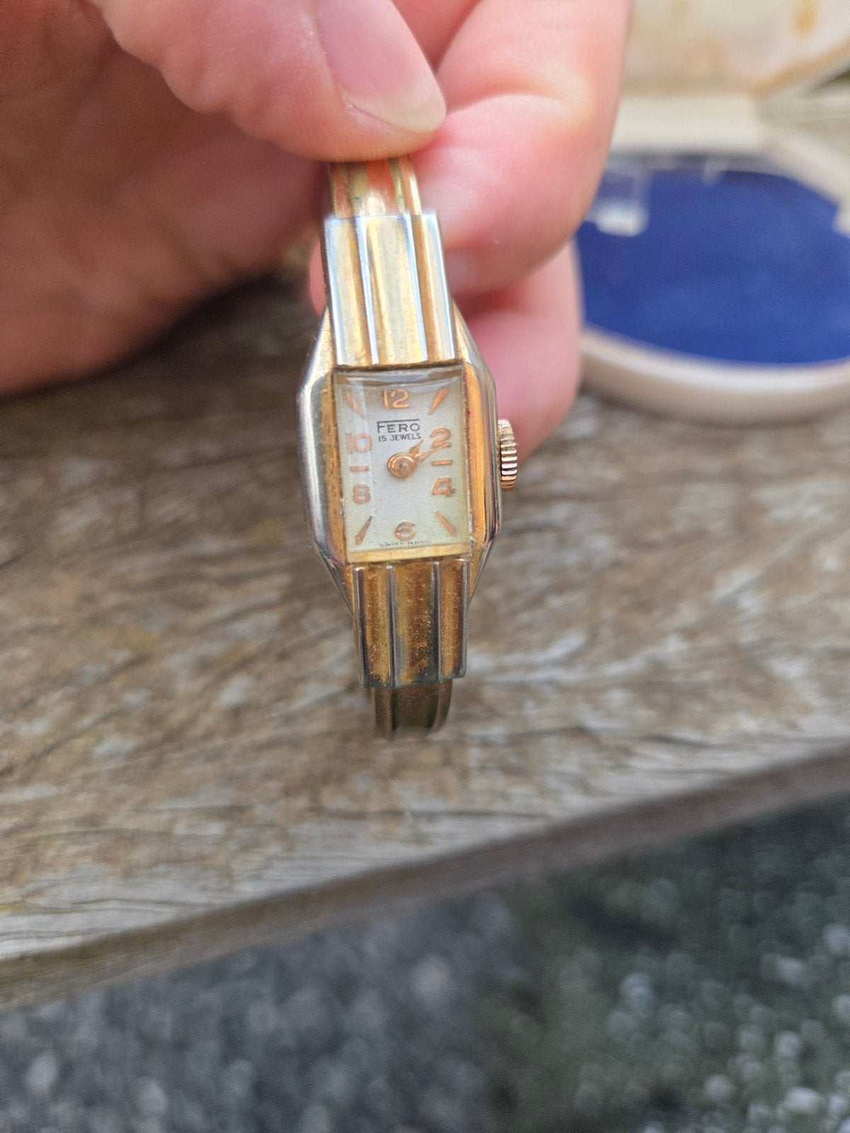 Vintage Fero Polshorloge - Klassiek en Elegant, Overige merken, Overige materialen, Gebruikt, Polshorloge