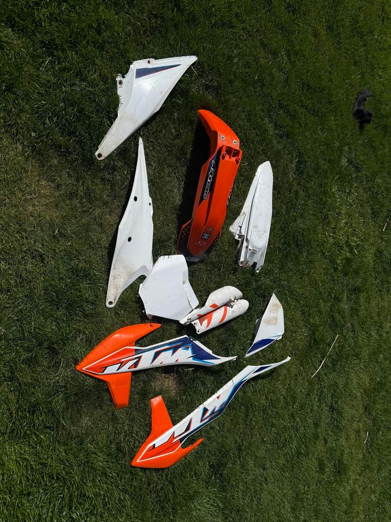 KTM Crossmotor Kappen Set - Gebruikt 19/22 bj, Ophalen
