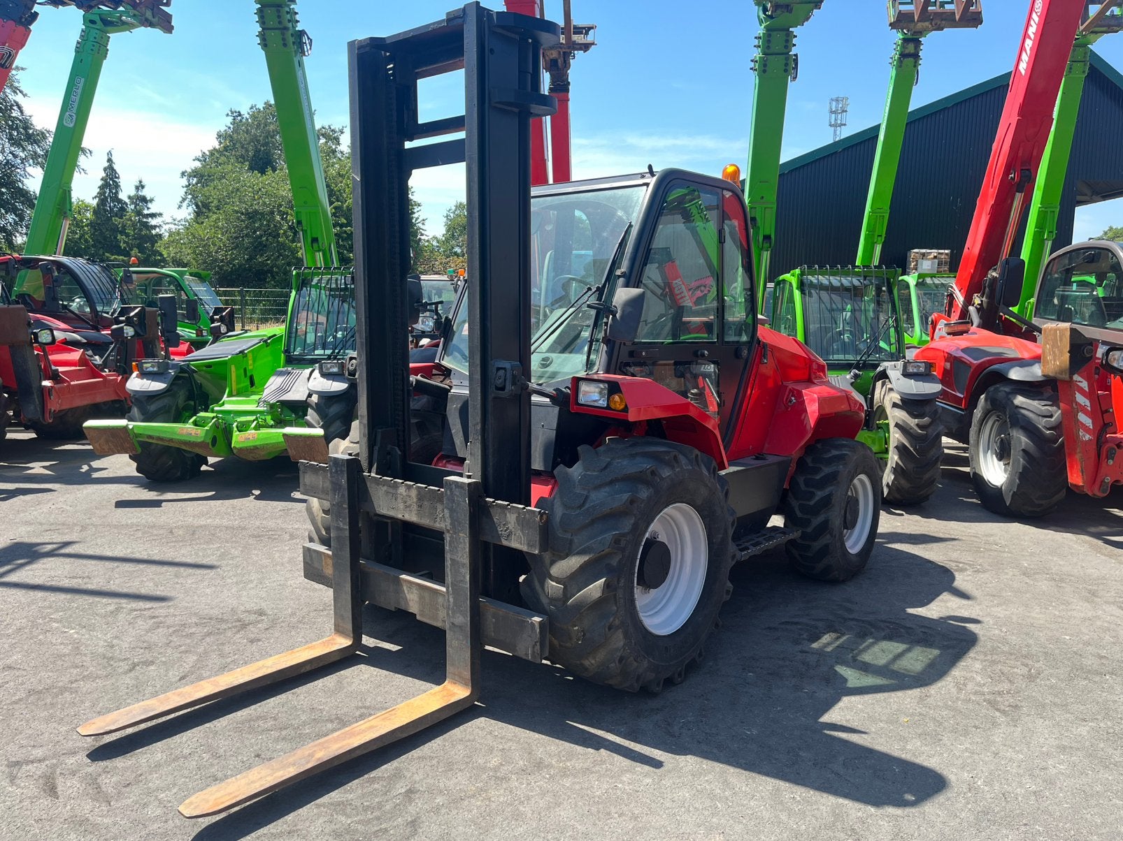 RUWTERREIN HEFTRUCK MANITOU M50-4 ST3B, Meer dan 4000 kg, Ophalen, Diesel, Ruwterrein