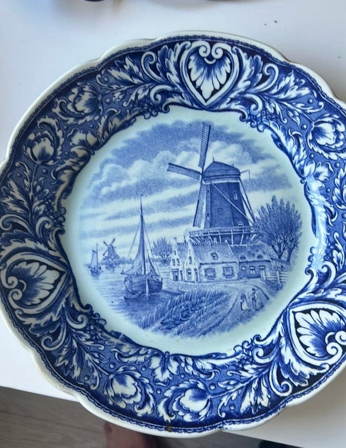 Delftsblauw boch en royal Sphinx, Ophalen of Verzenden