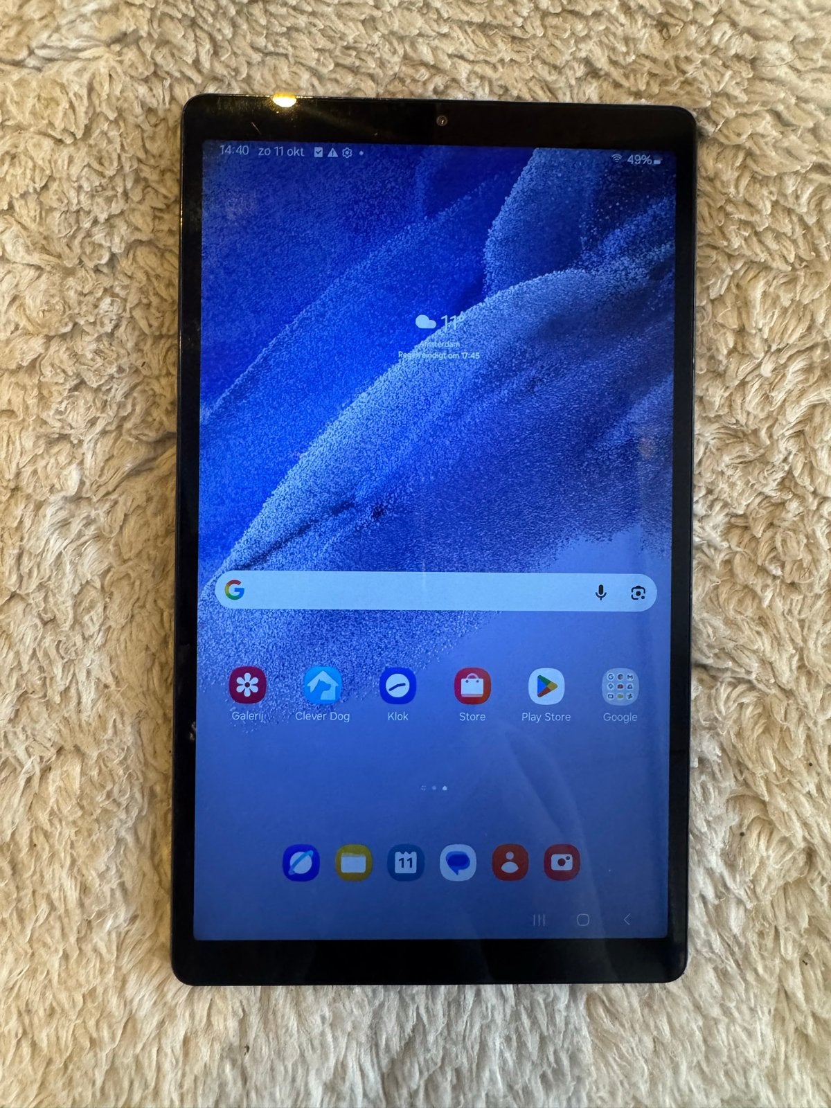 Samsung Galaxy Tab A7 Lite - Kras op scherm, Computers en Software, Gebruikt, 32 GB, 8 inch, Ophalen of Verzenden