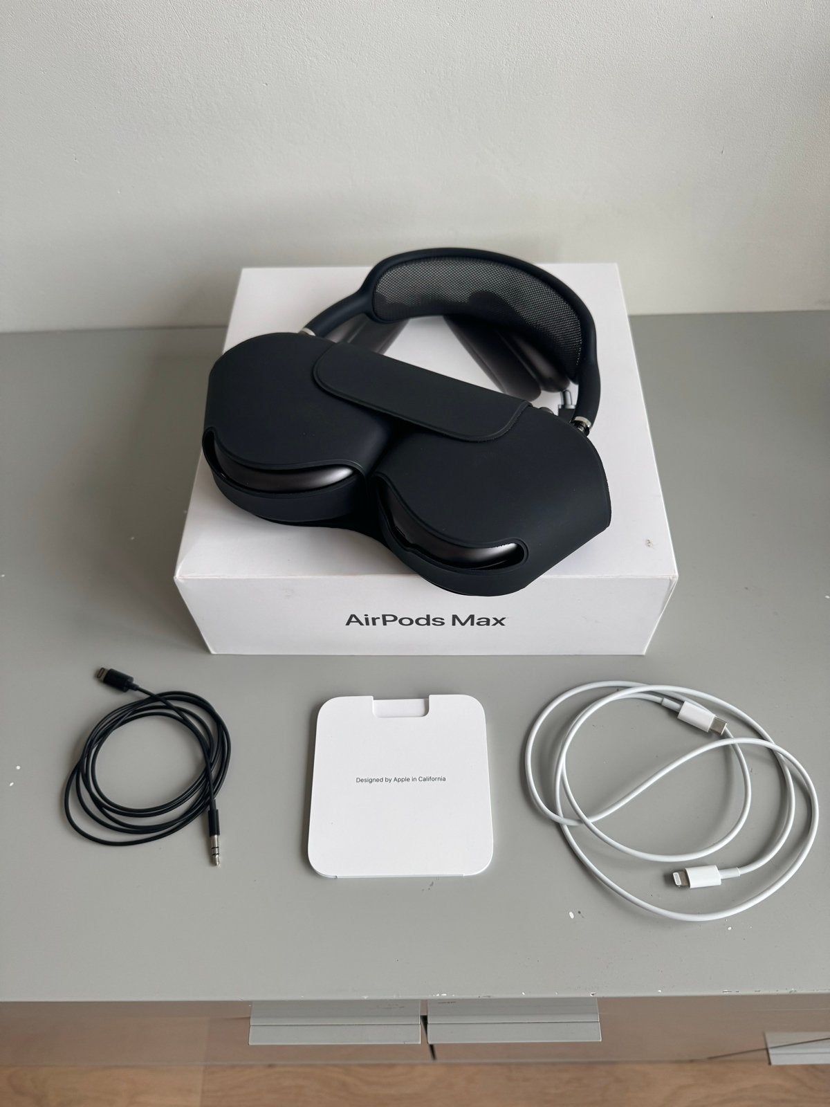 Apple AirPods Max Space Gray, Audio, Tv en Foto, Koptelefoons, Bluetooth, Ophalen of Verzenden, Zo goed als nieuw, Zwart