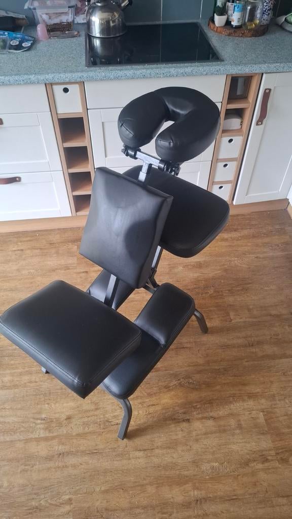 Stoelmassagestoel, Sport en Fitness, Massageproducten, Ophalen, Zo goed als nieuw, Massagetafel