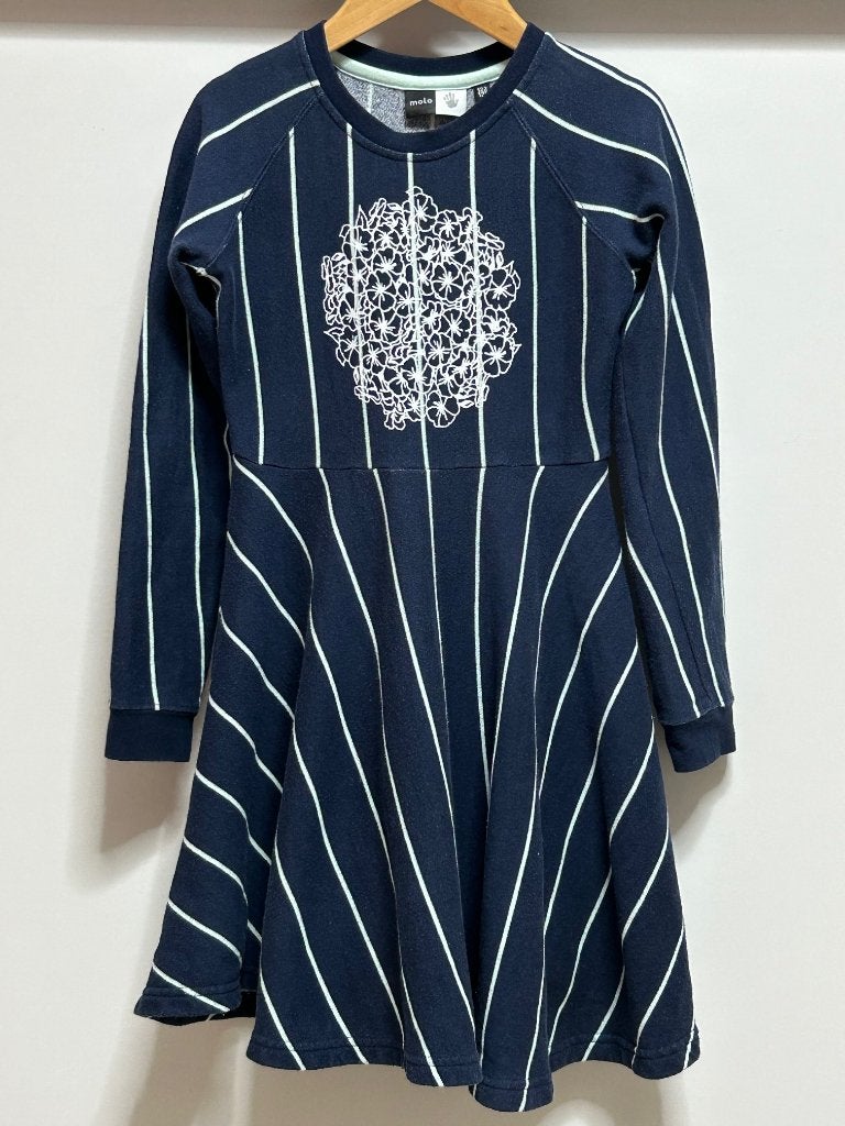 Molo jurk maat 122/128, Kinderen en Baby's, Gebruikt, Ophalen of Verzenden, Jurk of Rok, Molo