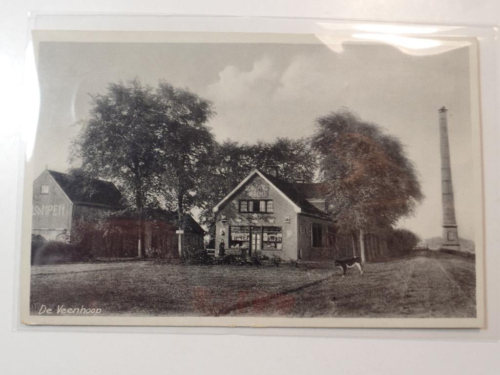 De Veenhoop Zuivelfabriek, Verzenden, 1920 tot 1940, Gelopen, Friesland