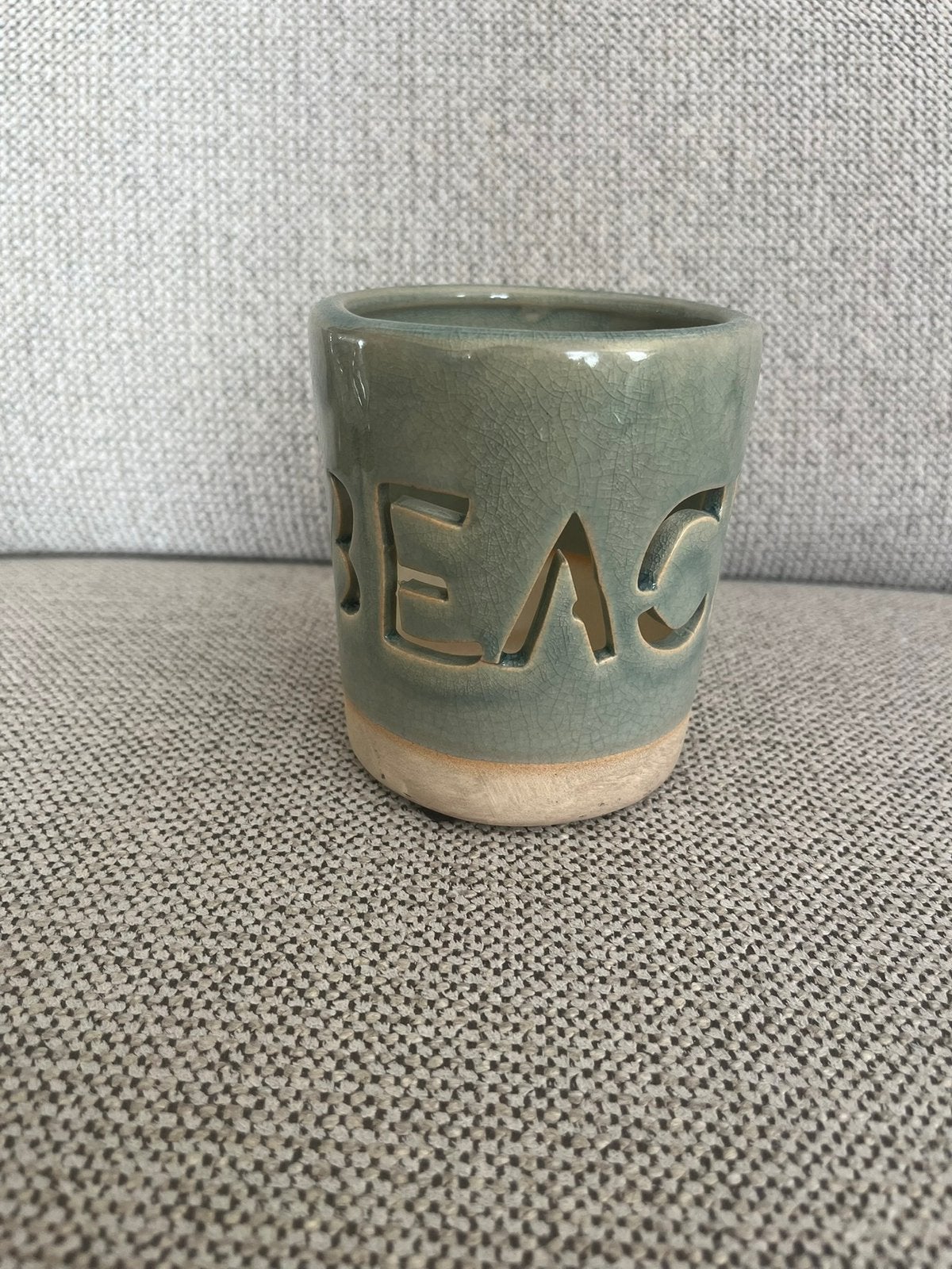 Te koop: votive/waxinelichthouder Beach van Rivièra Maison, Huis en Inrichting, Meerkleurig, Waxinelichthouder, Ophalen of Verzenden
