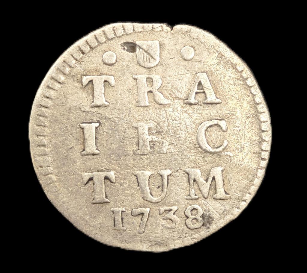 1738 Bezemstuiver Utrecht, Vóór koninkrijk, Verzenden, Zilver, Overige waardes