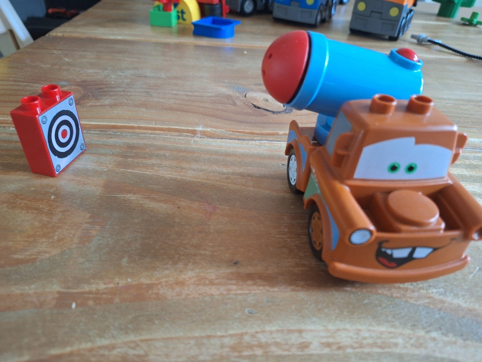 LEGO Duplo Cars Agent Takel 5817 - Zo goed als compleet, Kinderen en Baby's, Speelgoed | Duplo en Lego, Overige thema's, Ophalen of Verzenden