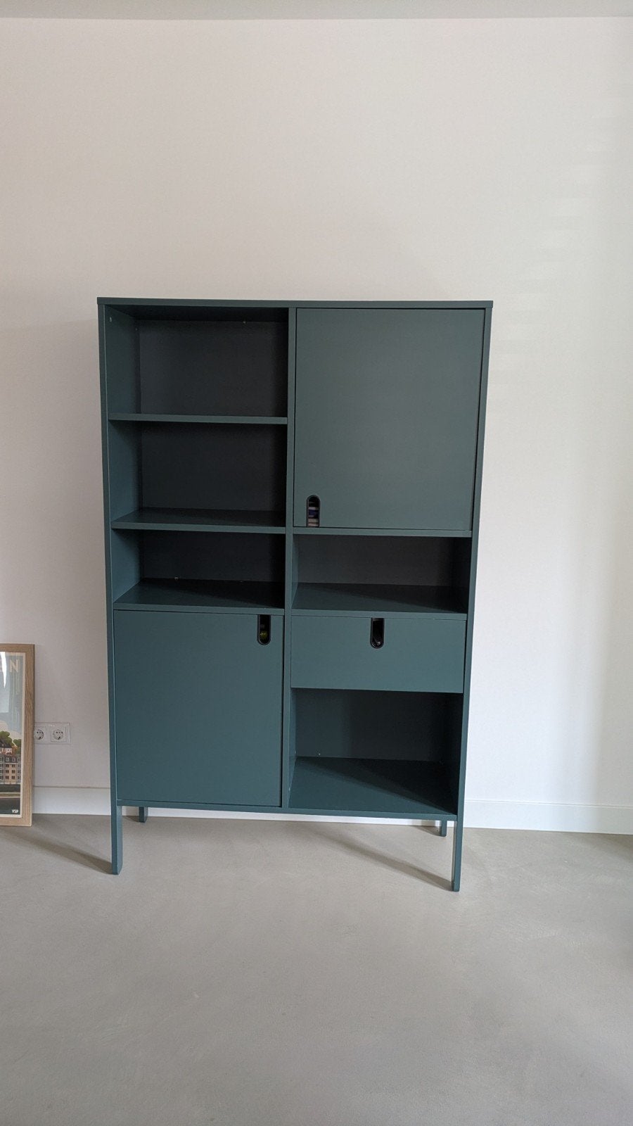 Tenzo wandkast  met lades en planken, Ophalen, Gebruikt, Modern, Scandinavisch, 150 tot 200 cm