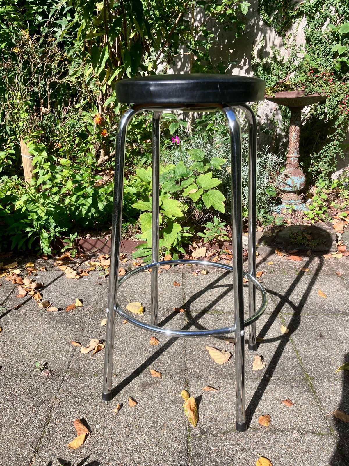 Hoge kruk, Ophalen, Kunststof, Met voetsteun, 60 tot 90 cm