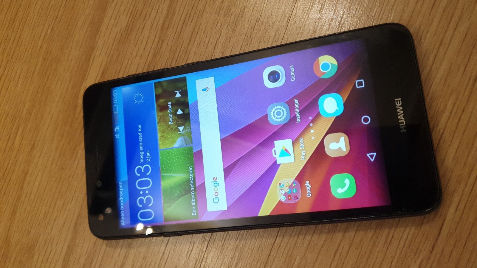 Huawei Y5 II, Telecommunicatie, Zwart, Touchscreen, Ophalen of Verzenden, Zo goed als nieuw