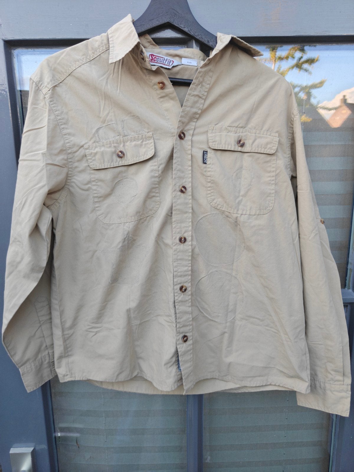 Scoutfit scouting blouse maat M scouts, Verzamelen, Ophalen of Verzenden, Gebruikt, Kleding