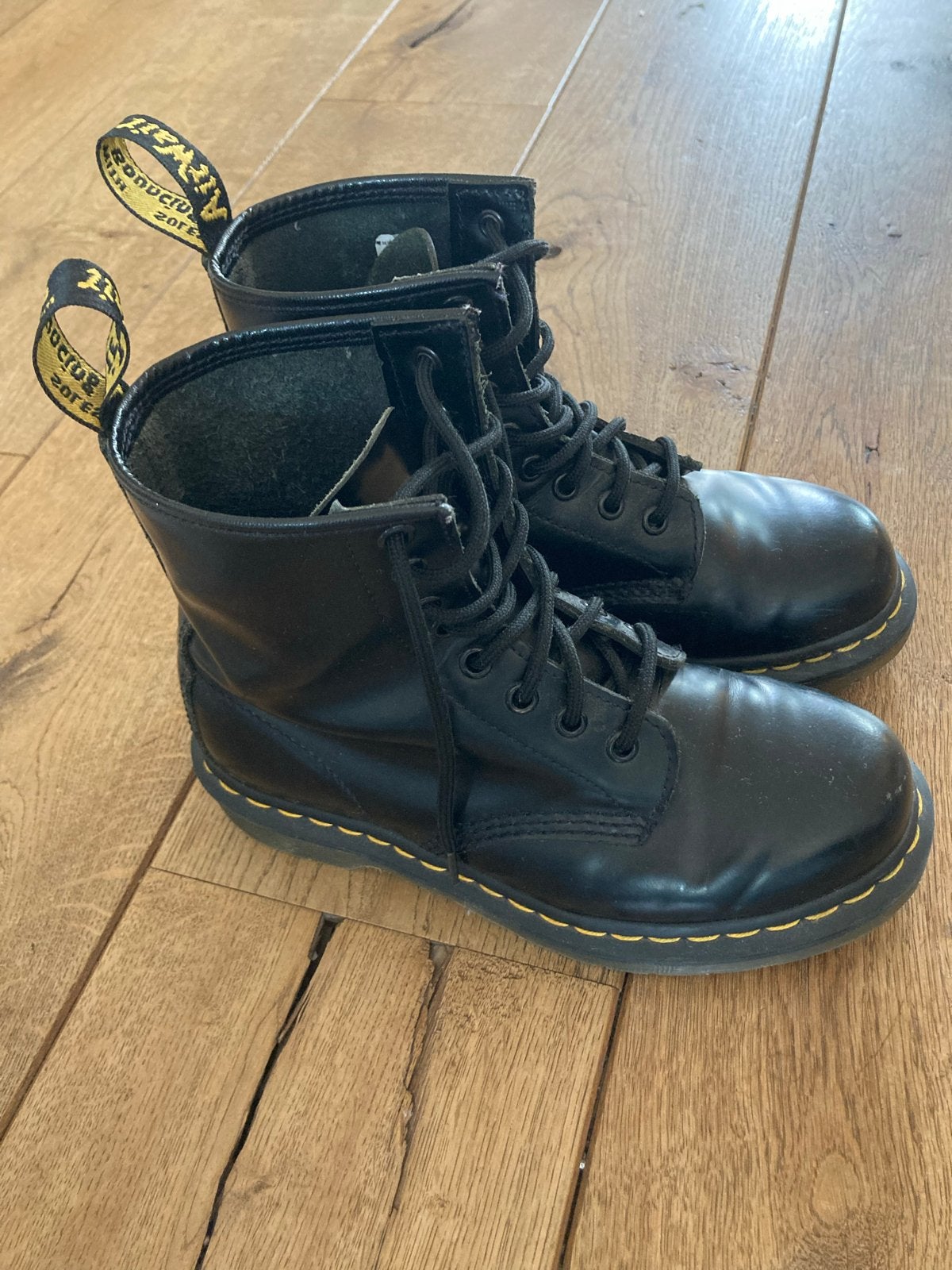 Dr. Martens hoge laarzen, maat 36, zo goed als nieuw, Ophalen of Verzenden, Zo goed als nieuw, Zwart, Hoge laarzen