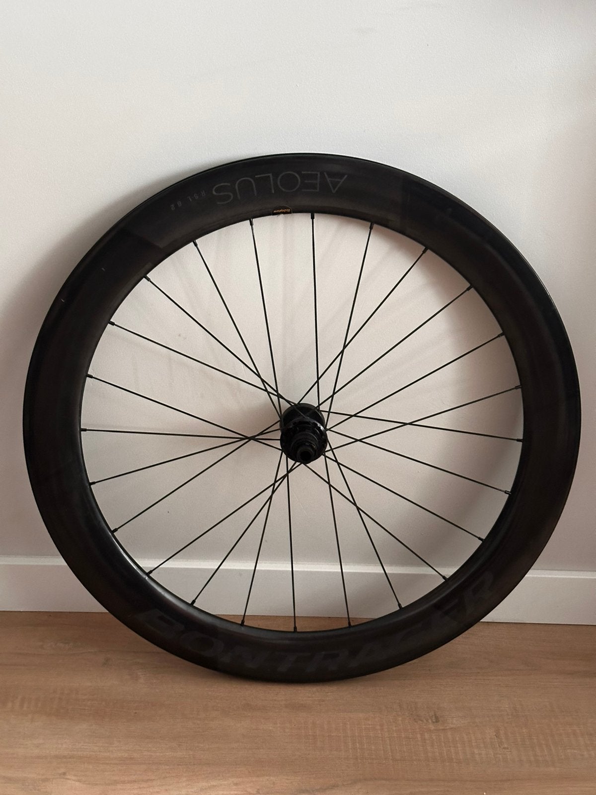 Bontrager Aeolus RSL 62 achterwiel, Gebruikt, Bontrager, Racefiets, Carbon