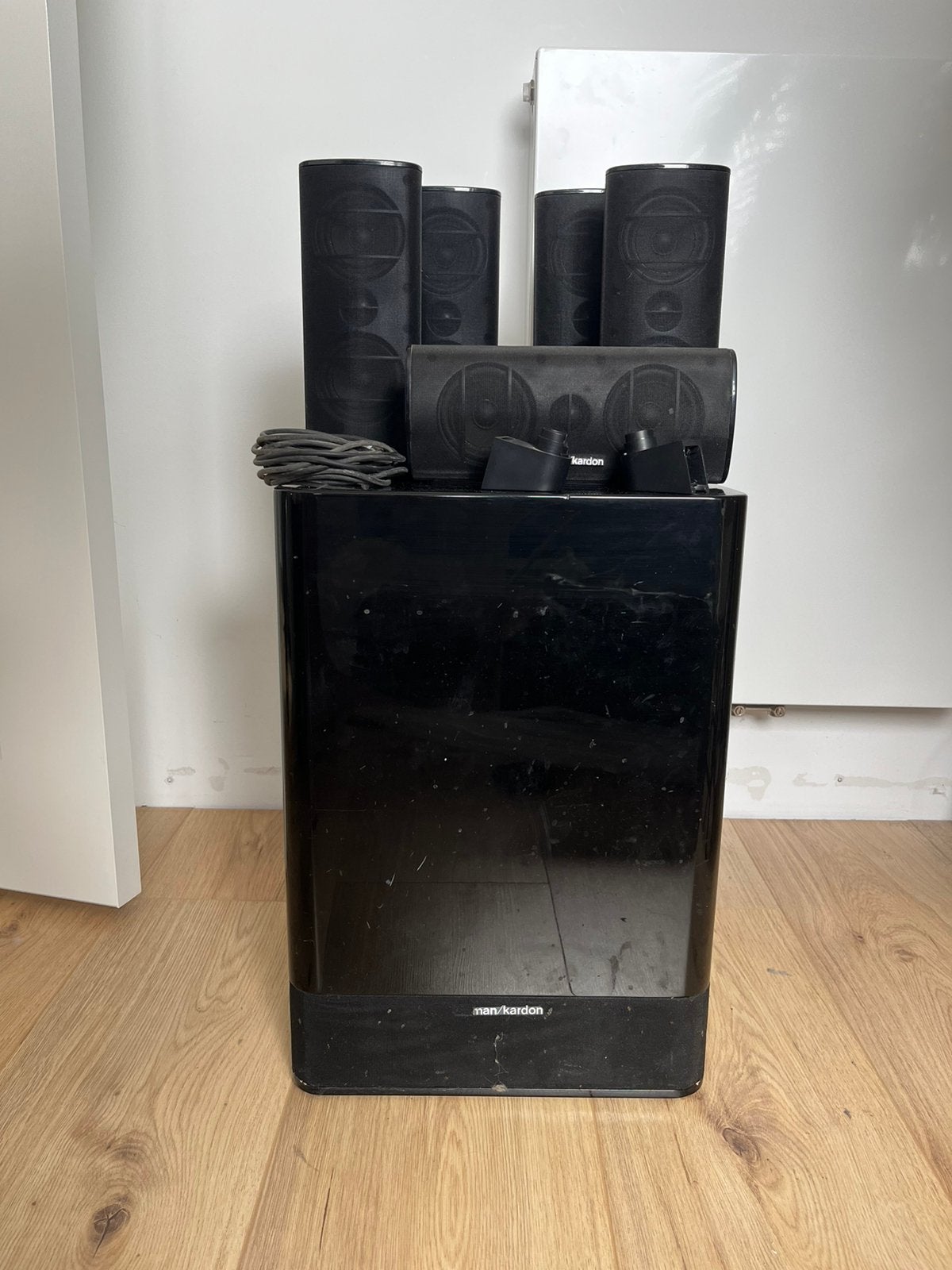 Harman Kardon 5.1 speaker set, Gebruikt, 70 watt of meer, 5.1-systeem, Overige spelers