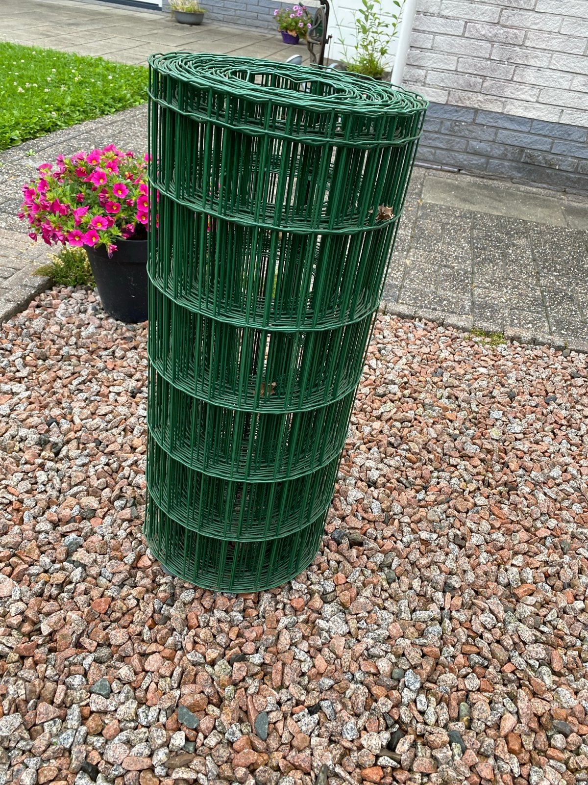 Thibo tuingaas groen plastic Everplax. Hoogte 600 mm., Ophalen, Zo goed als nieuw, IJzer, Gaashekwerk