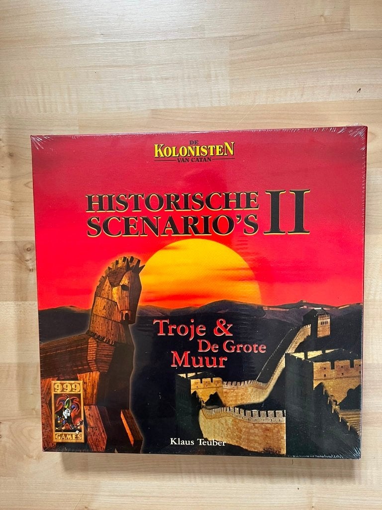 De Kolonisten van Catan, Historische Scenario's II, geseald, Hobby en Vrije tijd, Vijf spelers of meer, Ophalen of Verzenden, Nieuw