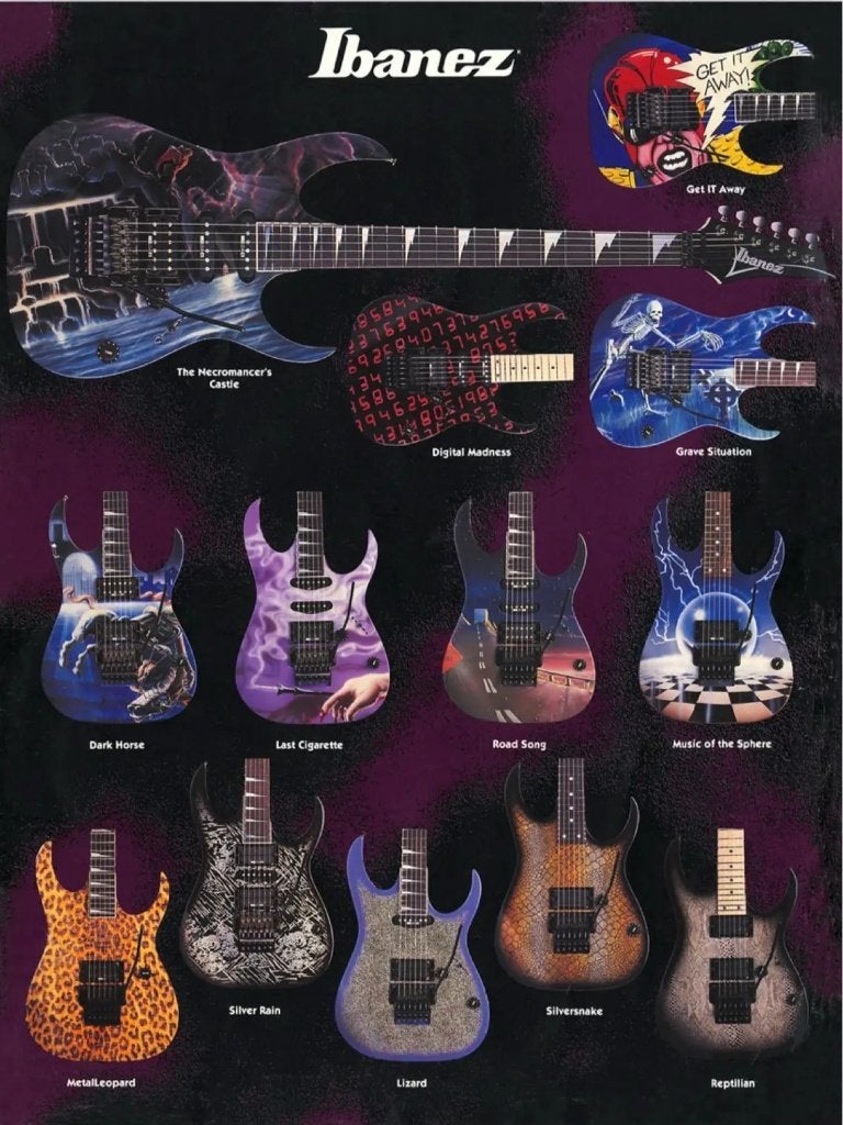 Ik ben op zoek naar een Ibanez Graphic 1990s, Ophalen, Gebruikt