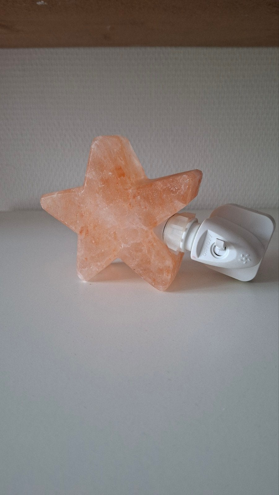 Zoutsteen ster, Oranje, Ophalen of Verzenden