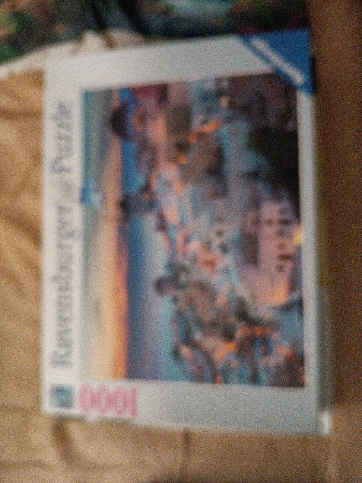 Ravensburger Legpuzzel 1000 stukjes - Santorini, Ophalen, 500 t/m 1500 stukjes, Gebruikt, Legpuzzel