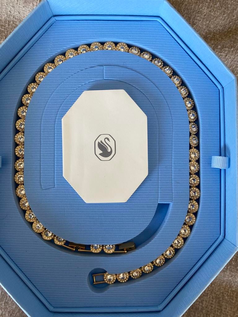 Swarovski ketting, Ophalen, Zo goed als nieuw, Sieraad of Horloge