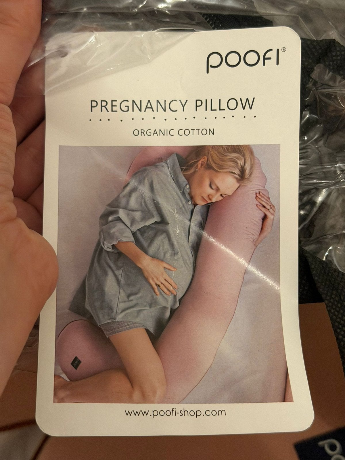 Poofi zwangerschapskussen - Roze, Ophalen, Gebruikt