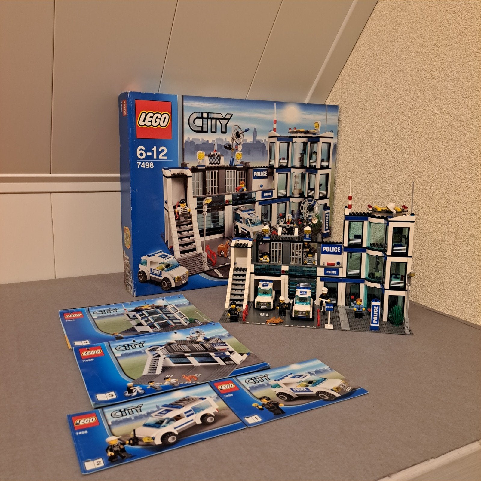 Lego city 7498 Politiebureau., Kinderen en Baby's, Speelgoed | Duplo en Lego, Ophalen of Verzenden, Lego