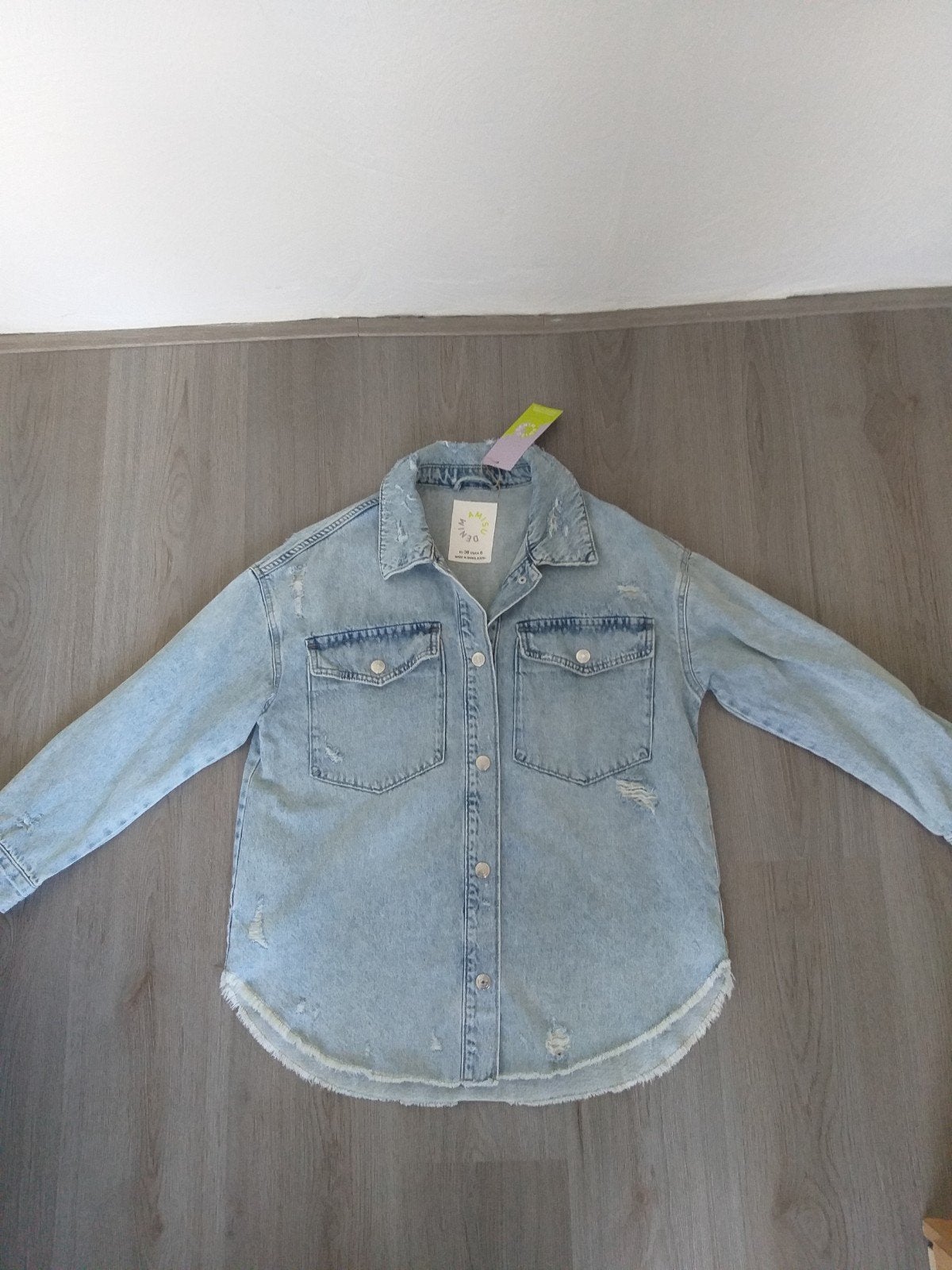 Nieuwe dames DENIM jas maat 36, Ophalen, Nieuw, Maat 36 (S), Blauw