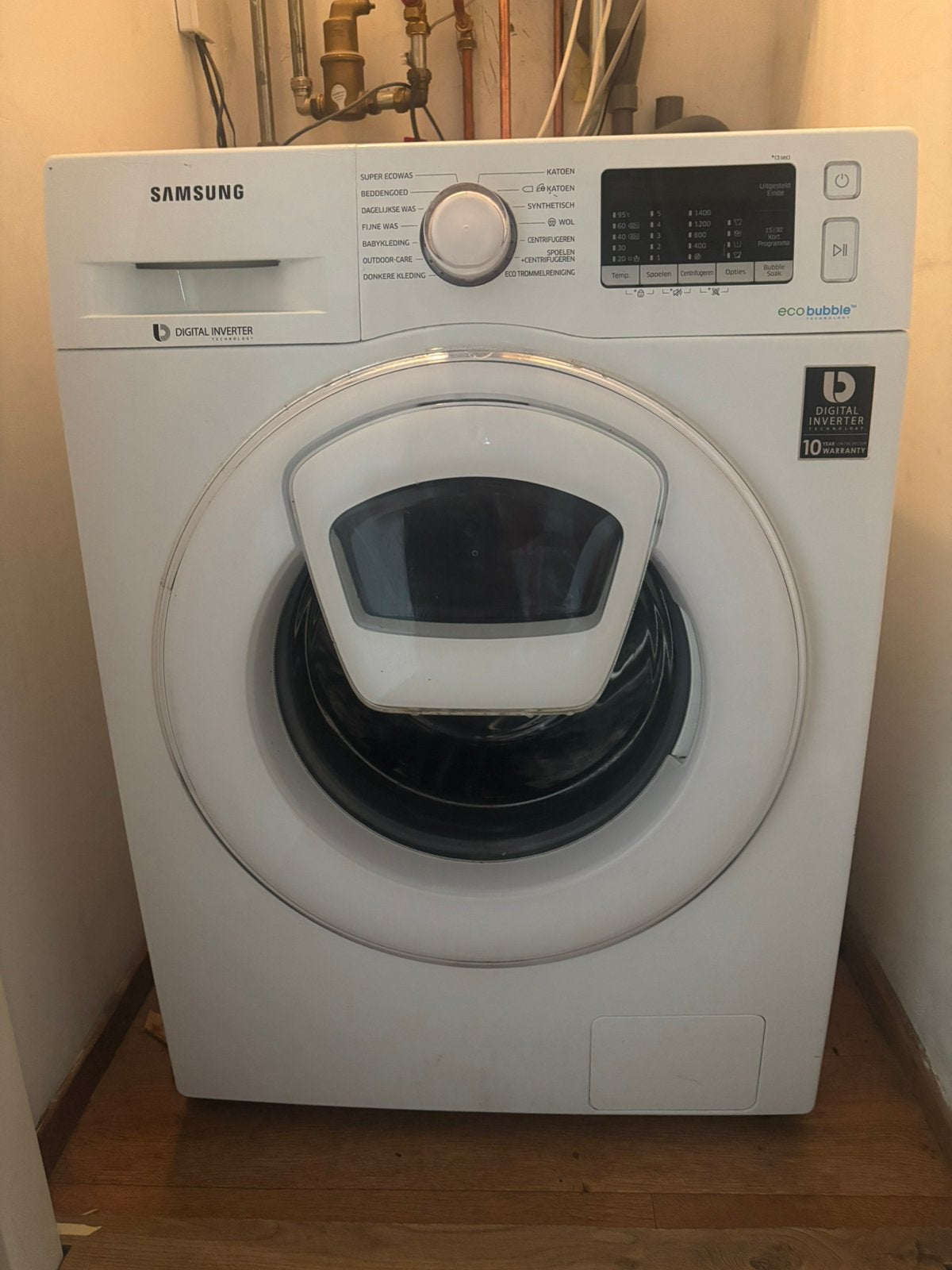 Gratis Samsung Ecobubble, Ophalen, Gebruikt, 85 tot 90 cm, 1200 tot 1600 toeren