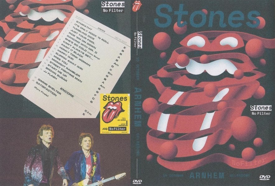 The Rolling Stones live Arnhem no filter tour 2017, Alle leeftijden, Verzenden, Nieuw in verpakking, Concert