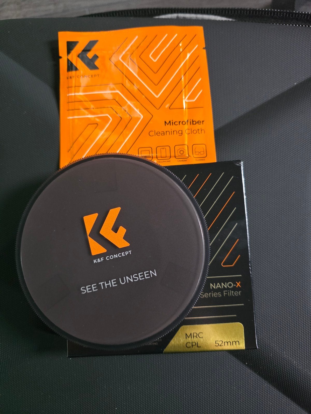 K&F Concept 52mm Nano-X HD MRC CPL Polarisatiefilter, Polarisatiefilter, K&F Concept, Ophalen of Verzenden, Zo goed als nieuw